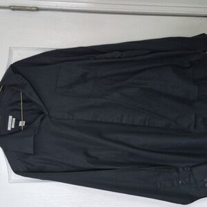 Van Heusen Black Button Down Dress Shirt